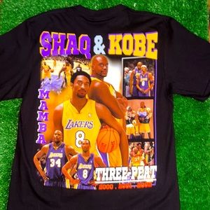 SOLD LAKERS SHAQ & KOBE CHAMPIONSHIP SHIRT